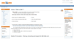 Desktop Screenshot of dbatodba.com